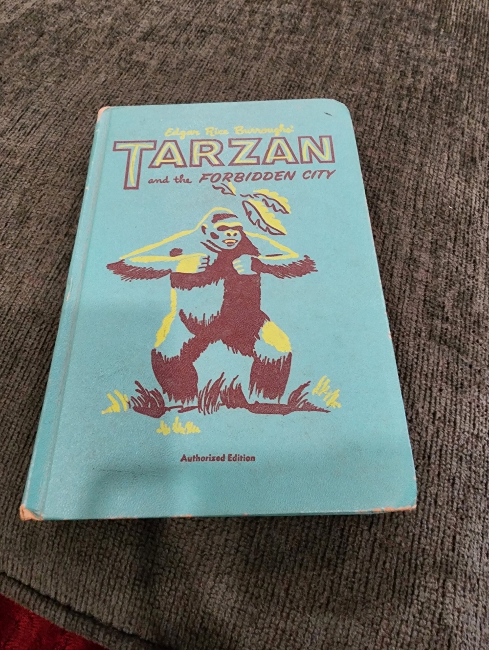 Antique Tarzan Book